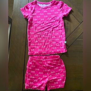Posh Peanut Two Piece Barbie Pajamas - 2T